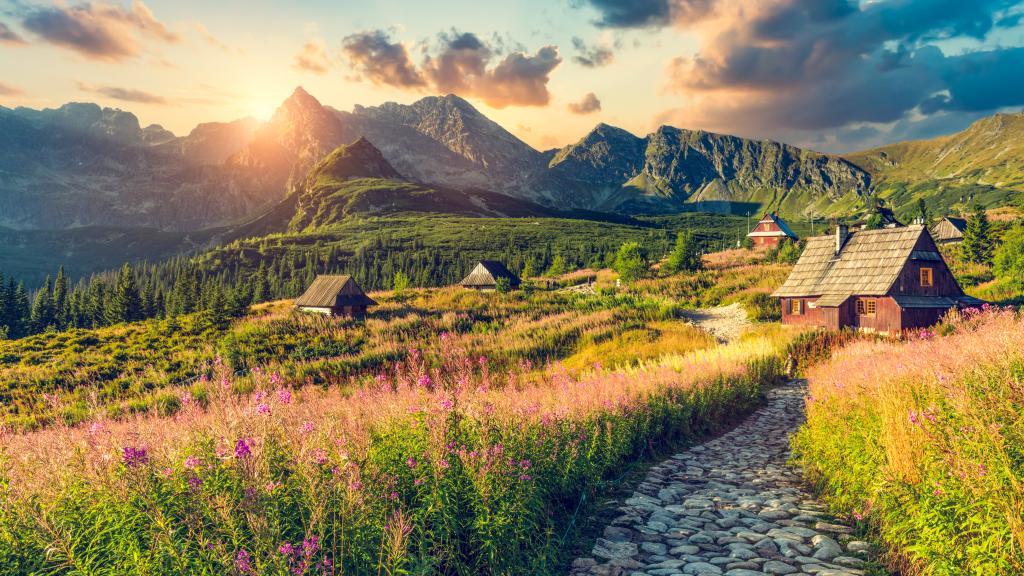 Small village in Poland 