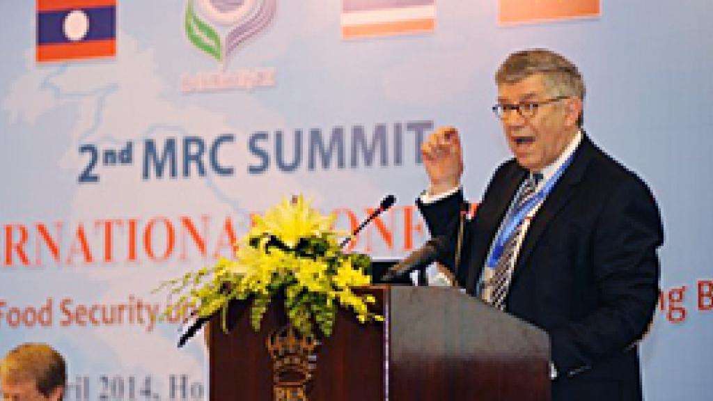 Speaker at Mekong River Commission Summit and International Conference